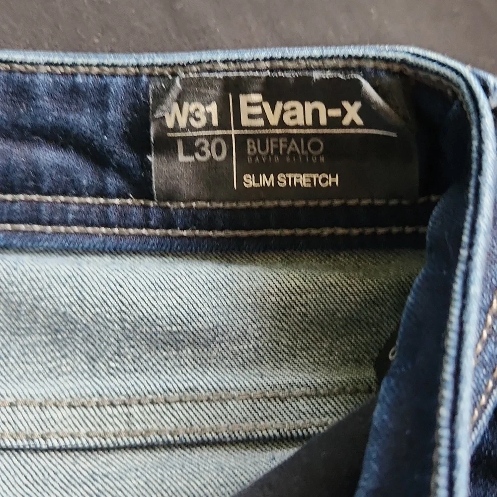 Buffalo Jeans Evan-X slim stretch 31x30 - Picture 4 of 6